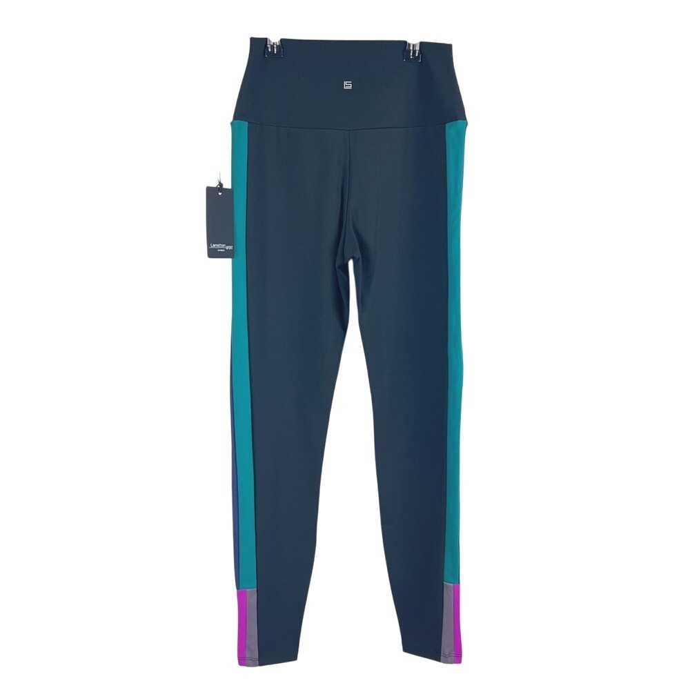 NWT Lanston Sport Los Angeles High-Waisted Colorblock Leggings - Picture 1 of 9